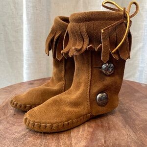 Taos Suede Moccasin Boots